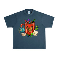 Midnight Navy teacher crayons coffee mug Urban Heavy Tee - FaDigitalArtStudio