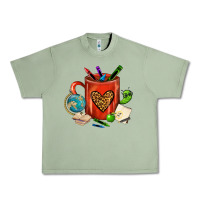 Teacher Crayons Coffee Mug Urban Heavy Tee | Teevron