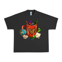 Pigment Black teacher crayons coffee mug Urban Heavy Tee - FaDigitalArtStudio