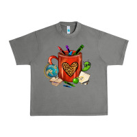 Tornado teacher crayons coffee mug Urban Heavy Tee - FaDigitalArtStudio