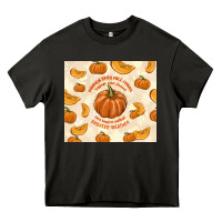 Pumpkin Spice Fall Leaves Heavy Core Tee | Teevron