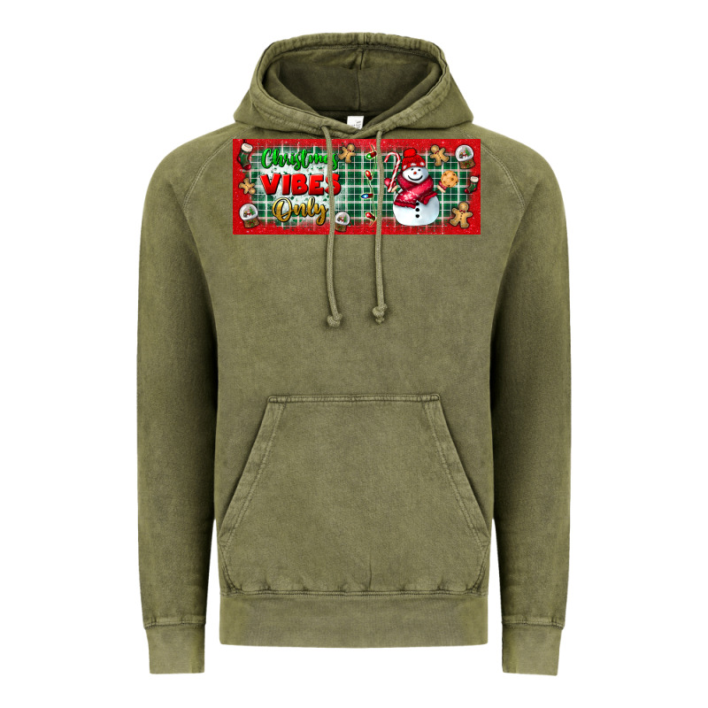 Christmas Vibes Only Vintage Hoodie by BundleAndBundleShop | Teevron