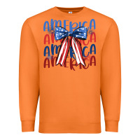Carrot america ribbon Premium Sweatshirt - JahusDesignShop