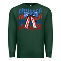 Sports Green america ribbon Premium Sweatshirt - JahusDesignShop