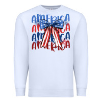 White america ribbon Premium Sweatshirt - JahusDesignShop
