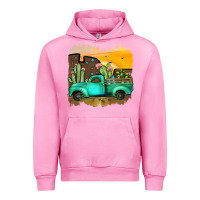 Fuchsia Pink truck Urban Hoodie - JahusDesignShop