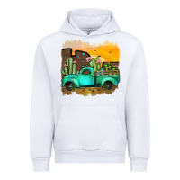 White truck Urban Hoodie - JahusDesignShop