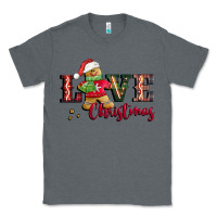 Charcoal Heather love christmas gingerbread Classic Tee - CowGirlArtShop