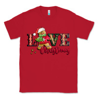 Red love christmas gingerbread Classic Tee - CowGirlArtShop
