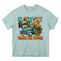 Arona country roads take me home vintage truck Heavy Core Tee - Jasminsmagicworld