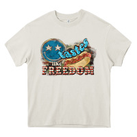 Tastes Like Freedom 4th Of July Heavy Core Tee | Teevron