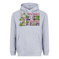 Heather Grey somebody's high maintenance  problem Heavyweight Hoodie - JahusDesignShop