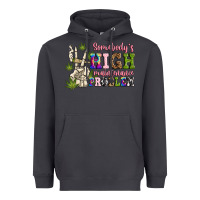 Smoke somebody's high maintenance  problem Heavyweight Hoodie - JahusDesignShop