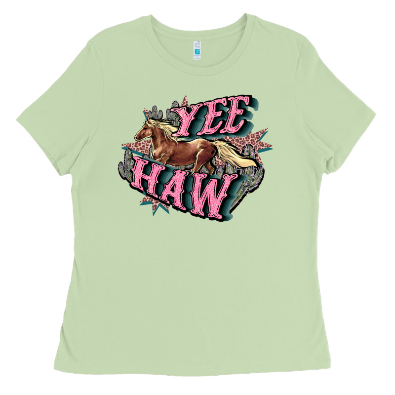 Yee Haw Ladies Tee by HowdyJamesFarm | Teevron