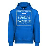 Papeete Tahiti Passport Stamp Vacation Travel T Shirt Urban Hoodie | Teevron