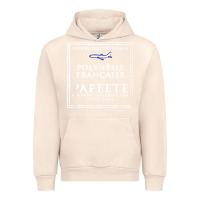 Sandshell papeete tahiti passport stamp vacation travel t shirt Urban Hoodie - maiPhamDesign