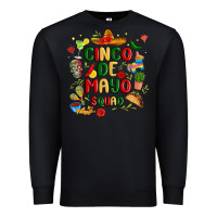 Black cinco de mayo squad Premium Sweatshirt - JahusDesignShop