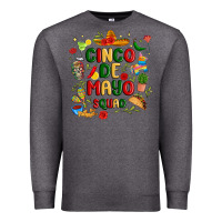 Charcoal Heather cinco de mayo squad Premium Sweatshirt - JahusDesignShop