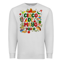 Dove Grey cinco de mayo squad Premium Sweatshirt - JahusDesignShop
