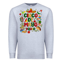 Heather Grey cinco de mayo squad Premium Sweatshirt - JahusDesignShop