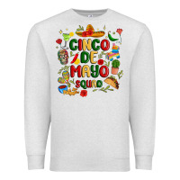 Oatmeal Heather cinco de mayo squad Premium Sweatshirt - JahusDesignShop