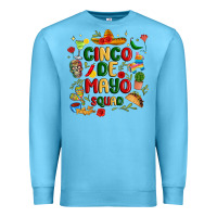 Ocean Blue cinco de mayo squad Premium Sweatshirt - JahusDesignShop