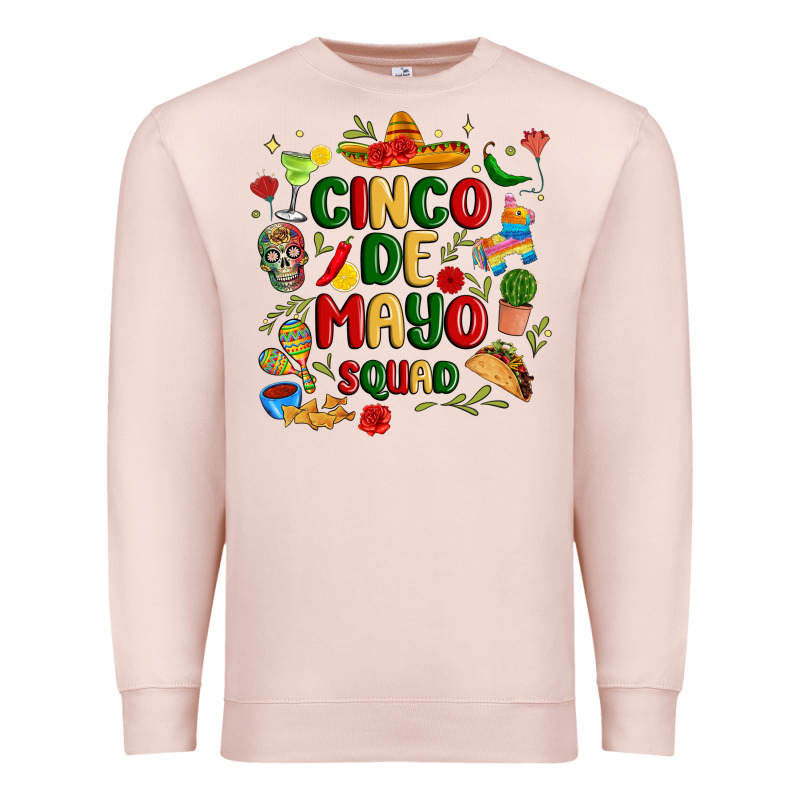 Cinco De Mayo Squad Premium Sweatshirt by JahusDesignShop | Teevron