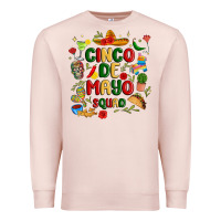 Pale Pink cinco de mayo squad Premium Sweatshirt - JahusDesignShop