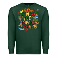 Sports Green cinco de mayo squad Premium Sweatshirt - JahusDesignShop