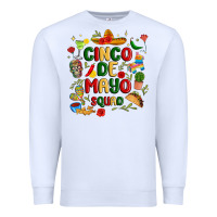White cinco de mayo squad Premium Sweatshirt - JahusDesignShop