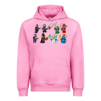 Fuchsia Pink ninjago Urban Hoodie - maiPhamDesign