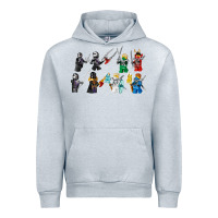Heather Grey ninjago Urban Hoodie - maiPhamDesign