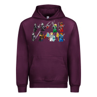 Mauve Wine ninjago Urban Hoodie - maiPhamDesign