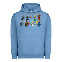 Pigment Pebble Blue ninjago Urban Hoodie - maiPhamDesign