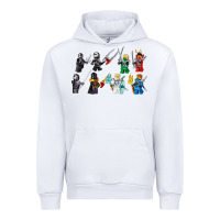 White ninjago Urban Hoodie - maiPhamDesign