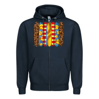 Navy softball  brushstrokes Zipper Hoodie - AdoDesignShop