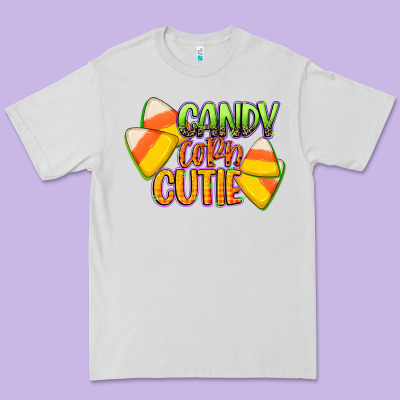 Candy Corn Cutie Premium Tee Designed By Cowgirlartshop