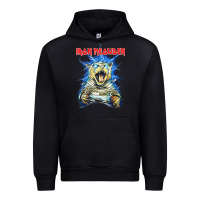 Black iron meowden classic cute cat love animal outfits halloween Urban Hoodie - maiPhamDesign