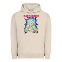 Pigment French Oak iron meowden classic cute cat love animal outfits halloween Urban Hoodie - maiPhamDesign