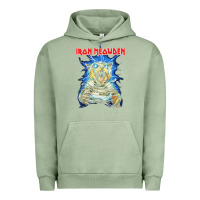 Pigment Oil Green iron meowden classic cute cat love animal outfits halloween Urban Hoodie - maiPhamDesign