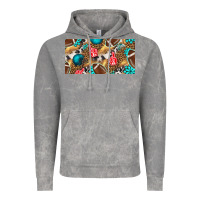 American  Football With Turquoise License Plate Vintage Hoodie | Teevron