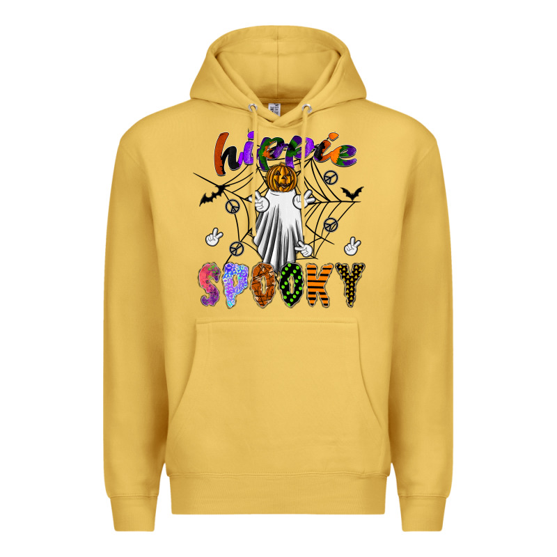Hippie Spooky Premium Hoodie by SublimationCraftShop | Teevron