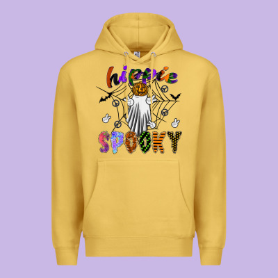 Hippie Spooky Premium Hoodie Designed By Sublimationcraftshop