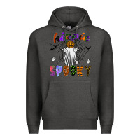 Charcoal Heather hippie spooky Premium Hoodie - SublimationCraftShop