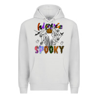 Dove Grey hippie spooky Premium Hoodie - SublimationCraftShop
