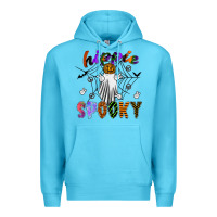 Ocean Blue hippie spooky Premium Hoodie - SublimationCraftShop