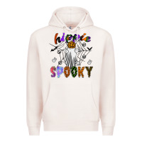 Pale Pink hippie spooky Premium Hoodie - SublimationCraftShop