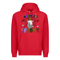 Red hippie spooky Premium Hoodie - SublimationCraftShop