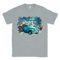 Heather Grey its the wonderful time of the year truck Classic Tee - CowGirlArtShop