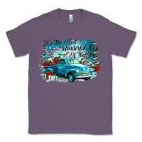 Lavender its the wonderful time of the year truck Classic Tee - CowGirlArtShop